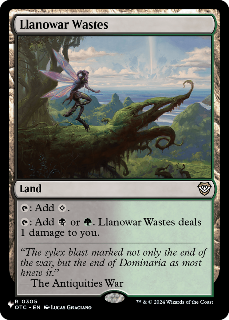 Llanowar Wastes (OTC) [The List] | Pegasus Games WI