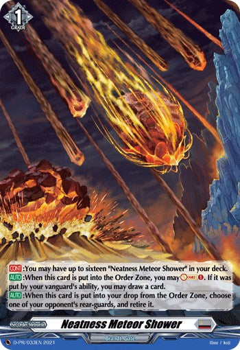Neatness Meteor Shower (D-PR/033EN) [D Promo Cards] | Pegasus Games WI