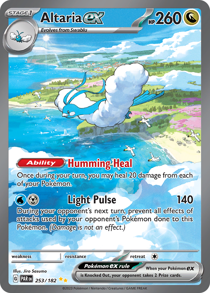 Altaria ex (253/182) [Scarlet & Violet: Paradox Rift] | Pegasus Games WI