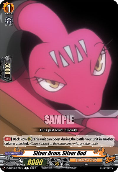 Silver Arms, Silver Rod (D-TB03/121EN) [Shaman King] | Pegasus Games WI