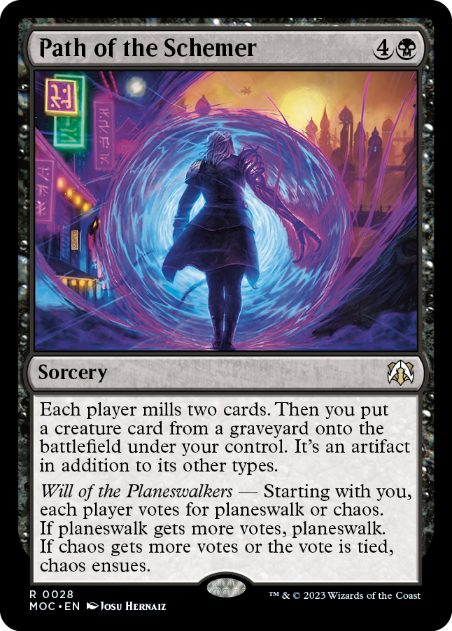 Path of the Schemer [March of the Machine Commander] | Pegasus Games WI