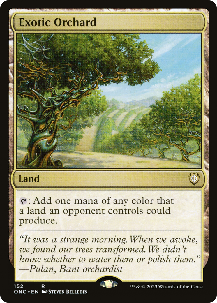 Exotic Orchard [Phyrexia: All Will Be One Commander] | Pegasus Games WI