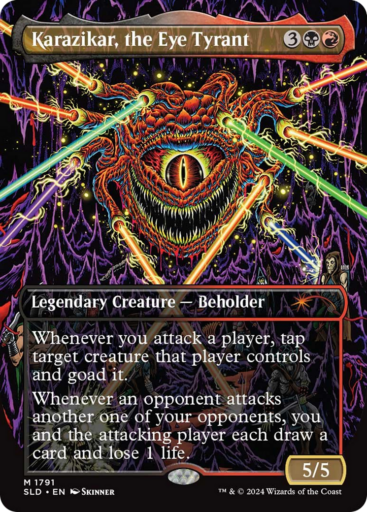 Karazikar, the Eye Tyrant (Rainbow Foil) [Secret Lair Drop Series] | Pegasus Games WI