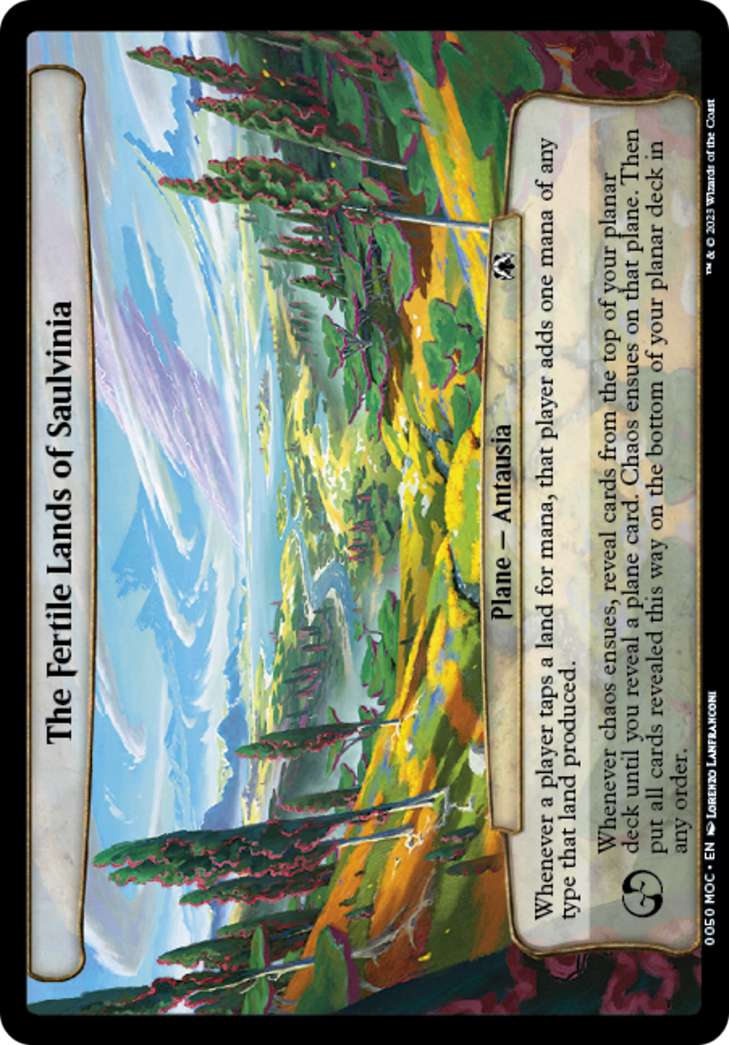 The Fertile Lands of Saulvinia [March of the Machine Commander] | Pegasus Games WI