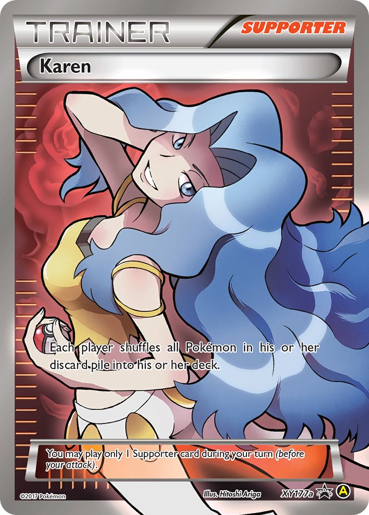 Karen (XY177a) [Alternate Art Promos] | Pegasus Games WI