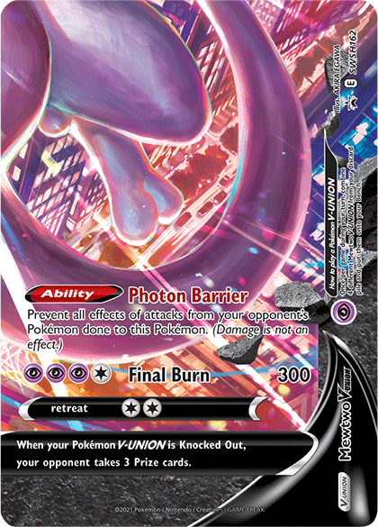 Mewtwo V-Union (SWSH162) [Sword & Shield: Black Star Promos] | Pegasus Games WI