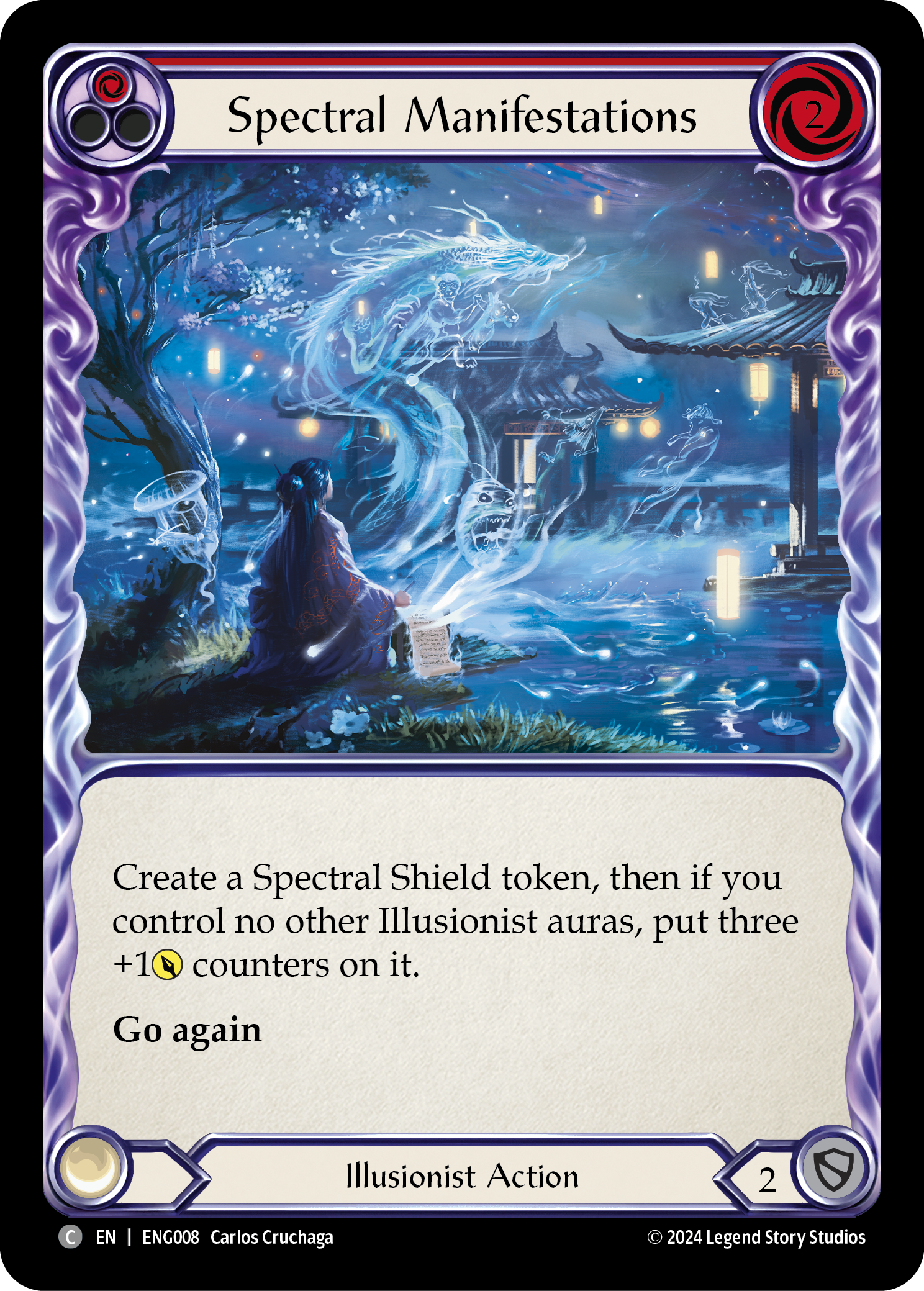 Spectral Manifestations [ENG008] (Part the Mistveil Enigma Blitz Deck) | Pegasus Games WI