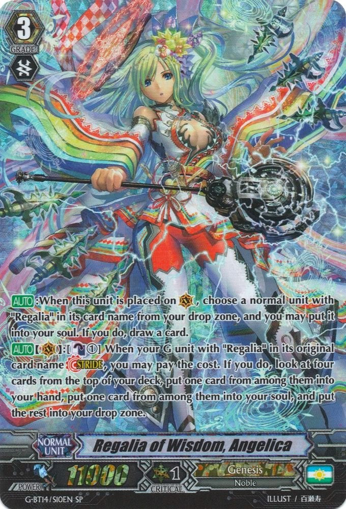 Regalia of Wisdom, Angelica (G-BT14/S10EN) [Divine Dragon Apocrypha] | Pegasus Games WI