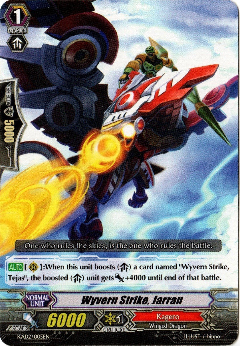 Wyvern Strike, Jarran (KAD2/005EN) [Kero Kero Ace Pack] | Pegasus Games WI