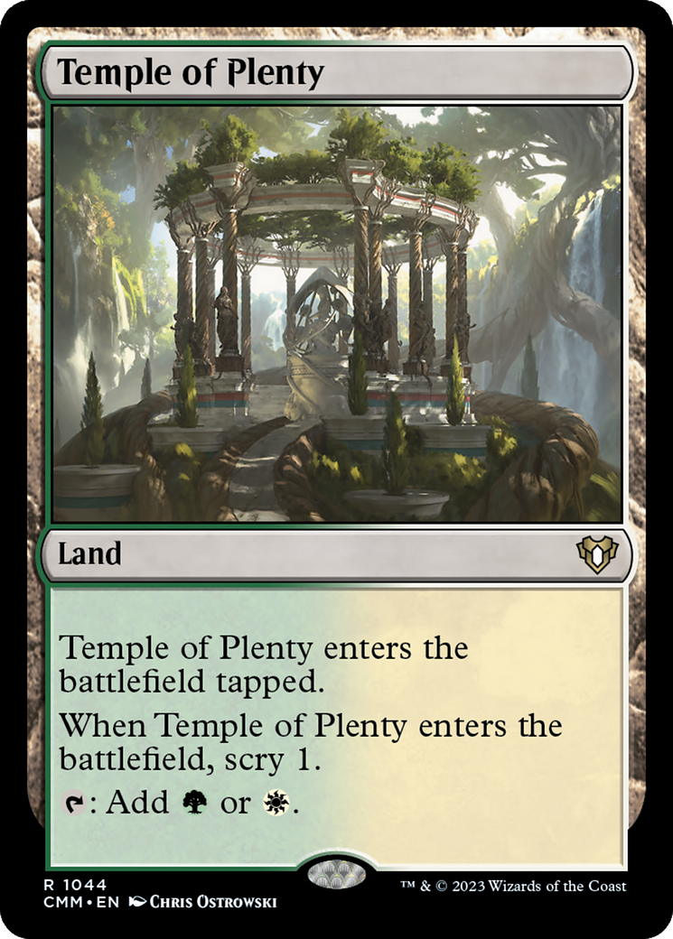 Temple of Plenty [Commander Masters] | Pegasus Games WI