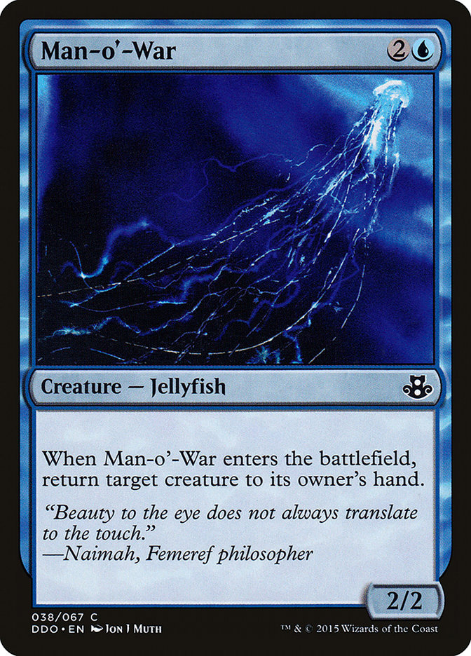 Man-o'-War [Duel Decks: Elspeth vs. Kiora] | Pegasus Games WI