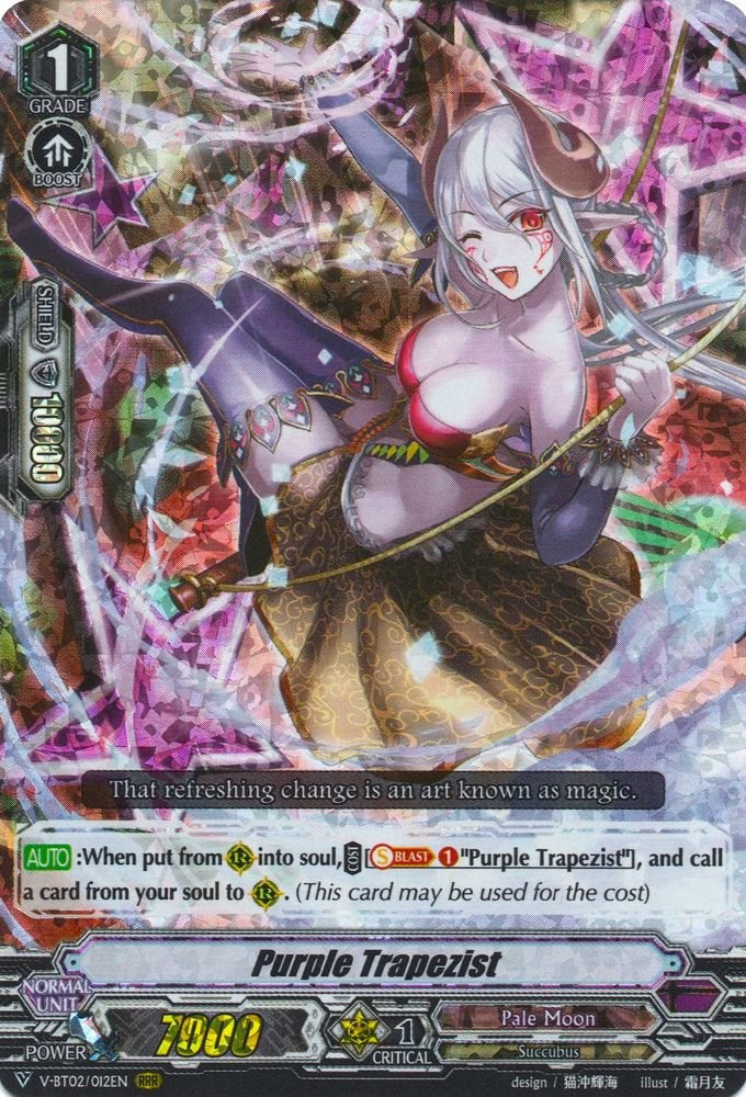 Purple Trapezist (V-BT02/012EN) [Strongest! Team AL4] | Pegasus Games WI