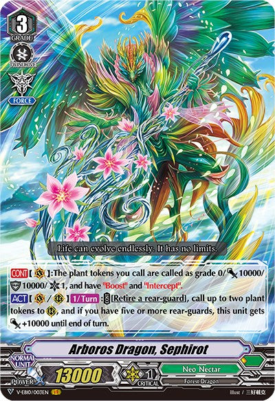 Arboros Dragon, Sephirot (V-EB10/003EN) [The Mysterious Fortune] | Pegasus Games WI