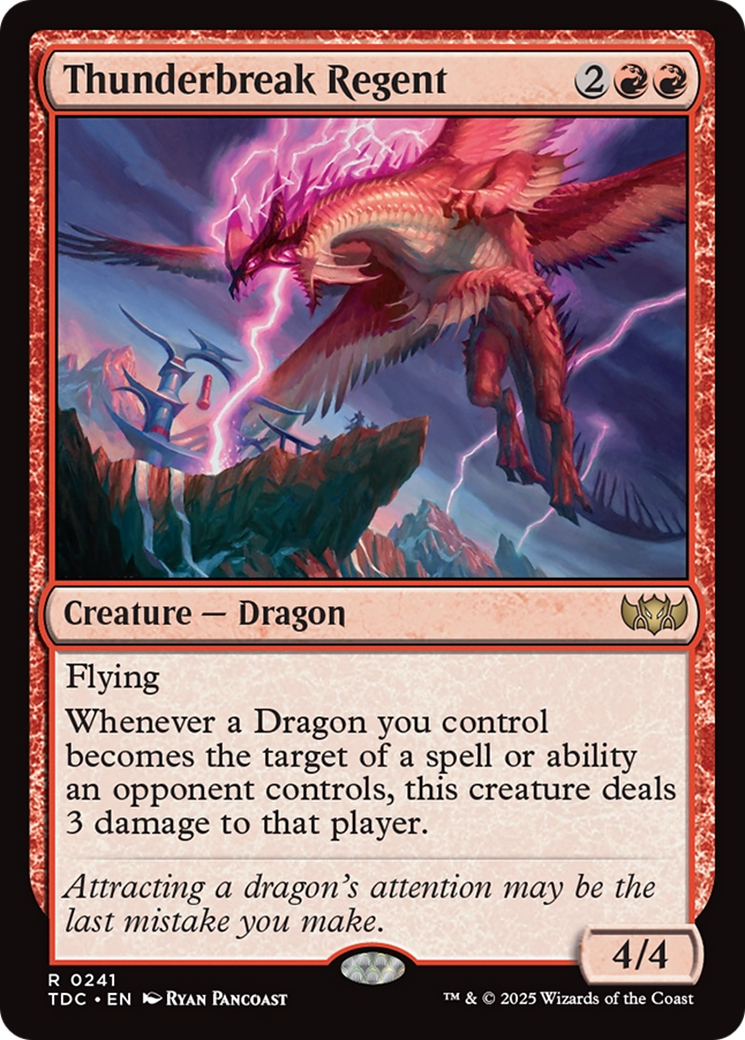 Thunderbreak Regent [Tarkir: Dragonstorm Commander] | Pegasus Games WI