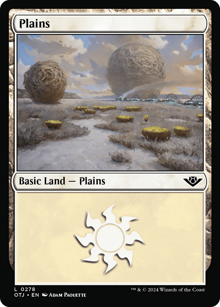 Plains (0278) [Outlaws of Thunder Junction] | Pegasus Games WI