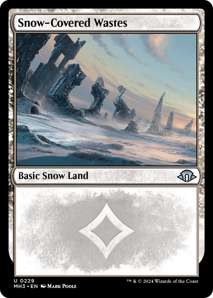 Snow-Covered Wastes (0229) [Modern Horizons 3] | Pegasus Games WI