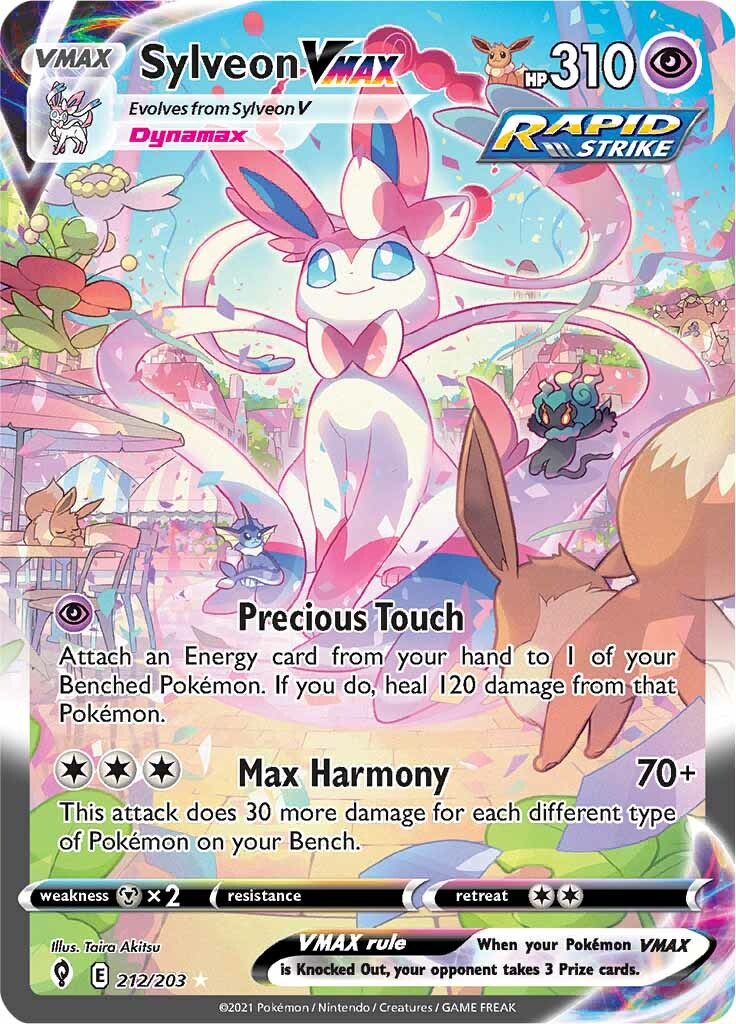 Sylveon VMAX (212/203) [Sword & Shield: Evolving Skies] | Pegasus Games WI