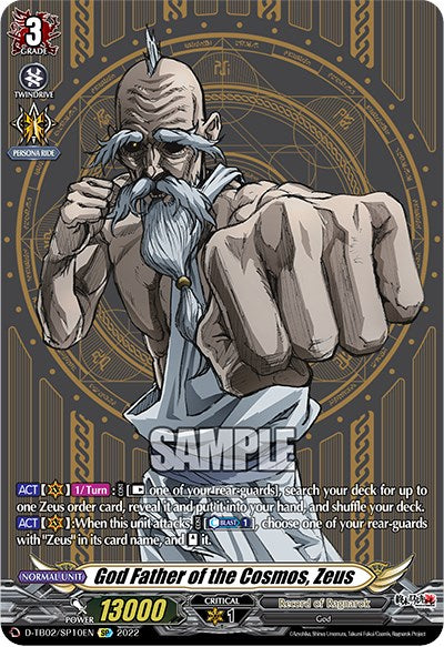 God Father of the Cosmos, Zeus (D-TB02/SP10EN) [Record of Ragnarok] | Pegasus Games WI