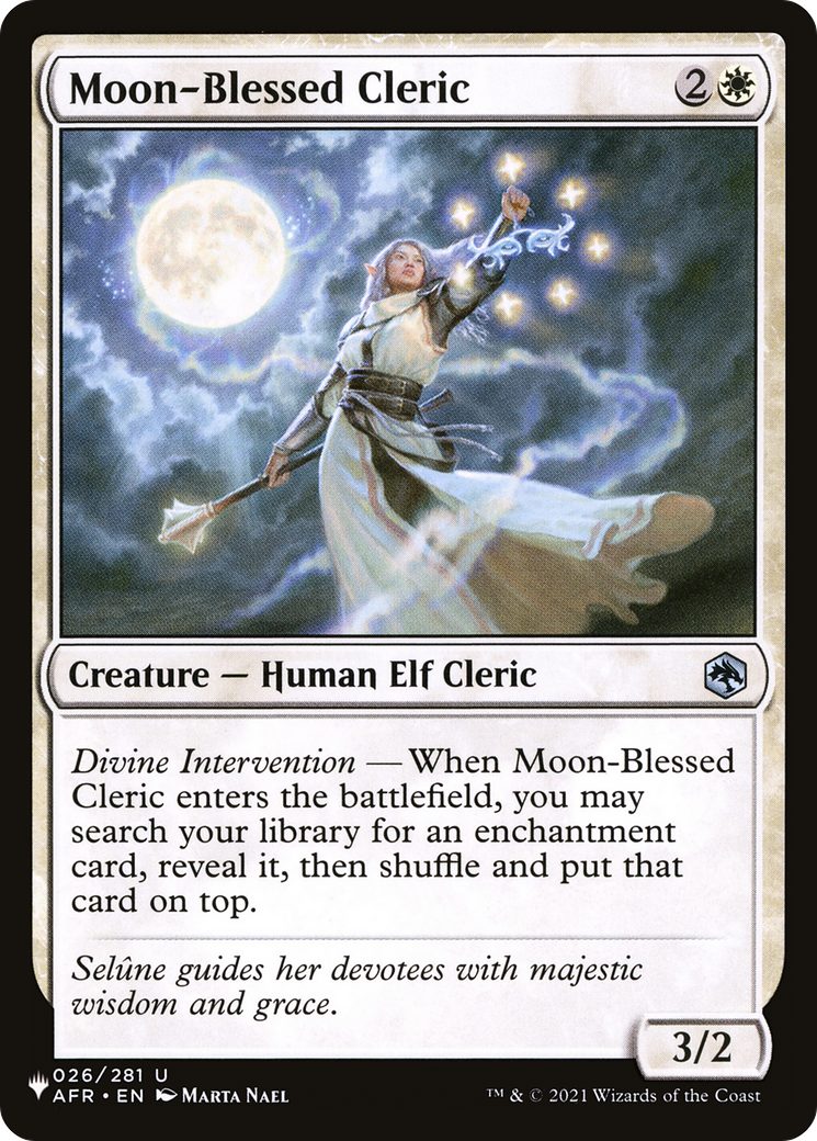 Moon-Blessed Cleric [The List] | Pegasus Games WI
