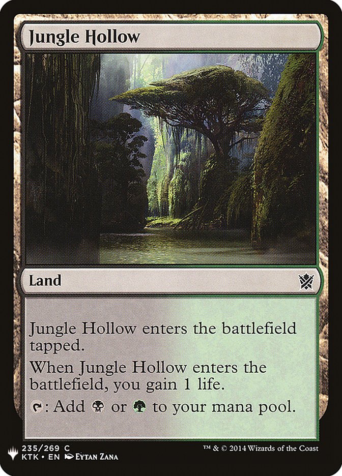 Jungle Hollow [Mystery Booster] | Pegasus Games WI