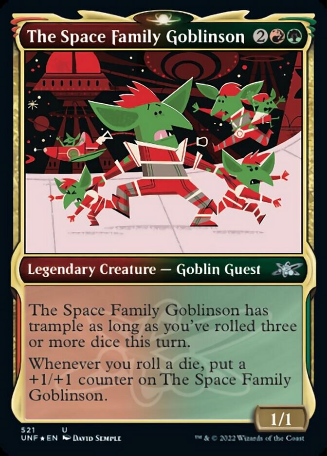 The Space Family Goblinson (Showcase) (Galaxy Foil) [Unfinity] | Pegasus Games WI