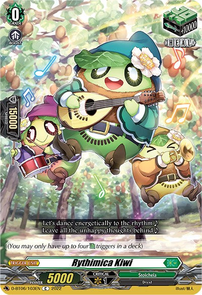 Rythimica Kiwi (D-BT06/103EN) [Blazing Dragon Reborn] | Pegasus Games WI