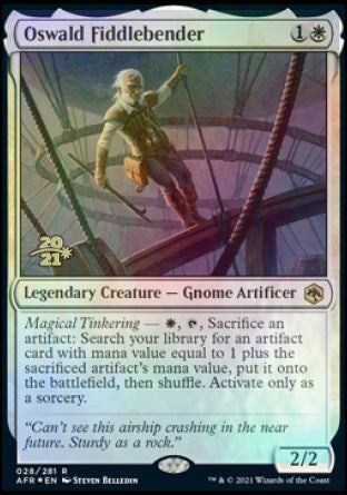 Oswald Fiddlebender [Dungeons & Dragons: Adventures in the Forgotten Realms Prerelease Promos] | Pegasus Games WI