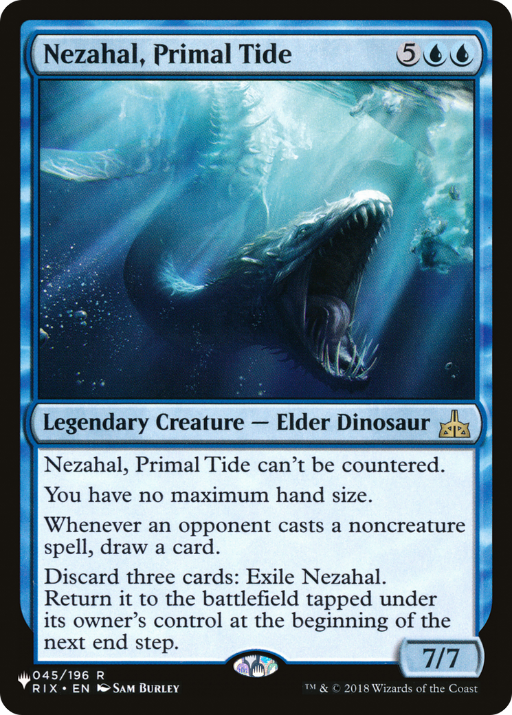 Nezahal, Primal Tide [The List] | Pegasus Games WI