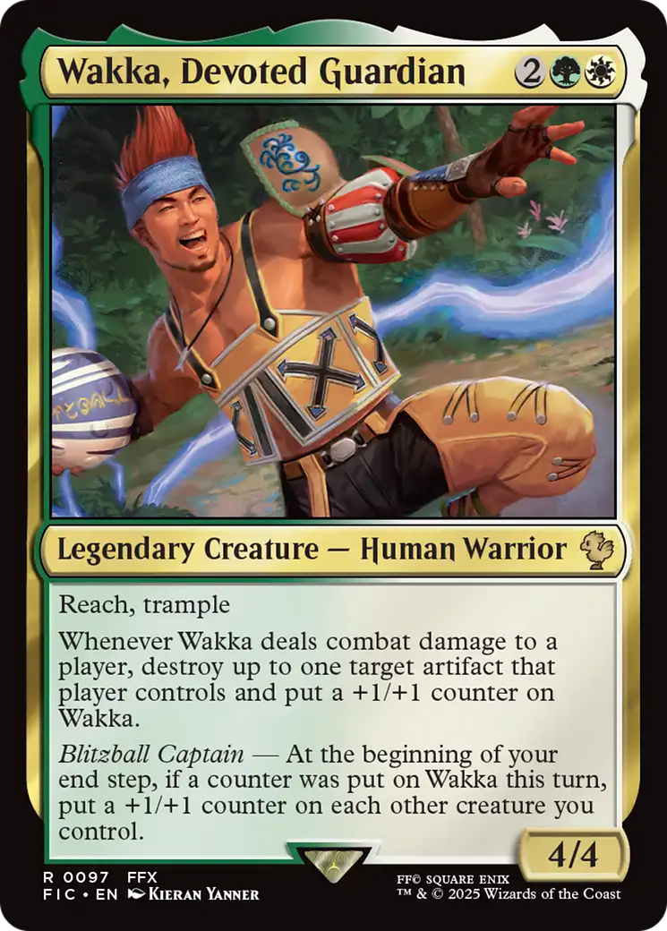 Wakka, Devoted Guardian [FINAL FANTASY Commander] | Pegasus Games WI