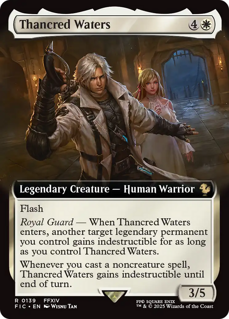 Thancred Waters (Extended Art) [FINAL FANTASY Commander] | Pegasus Games WI