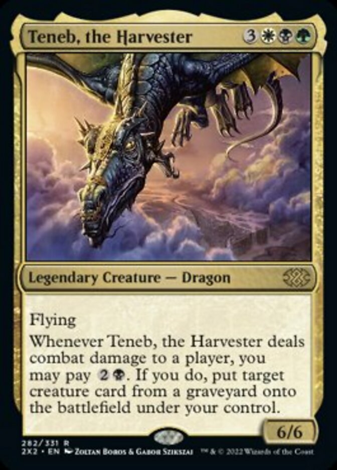 Teneb, the Harvester [Double Masters 2022] | Pegasus Games WI