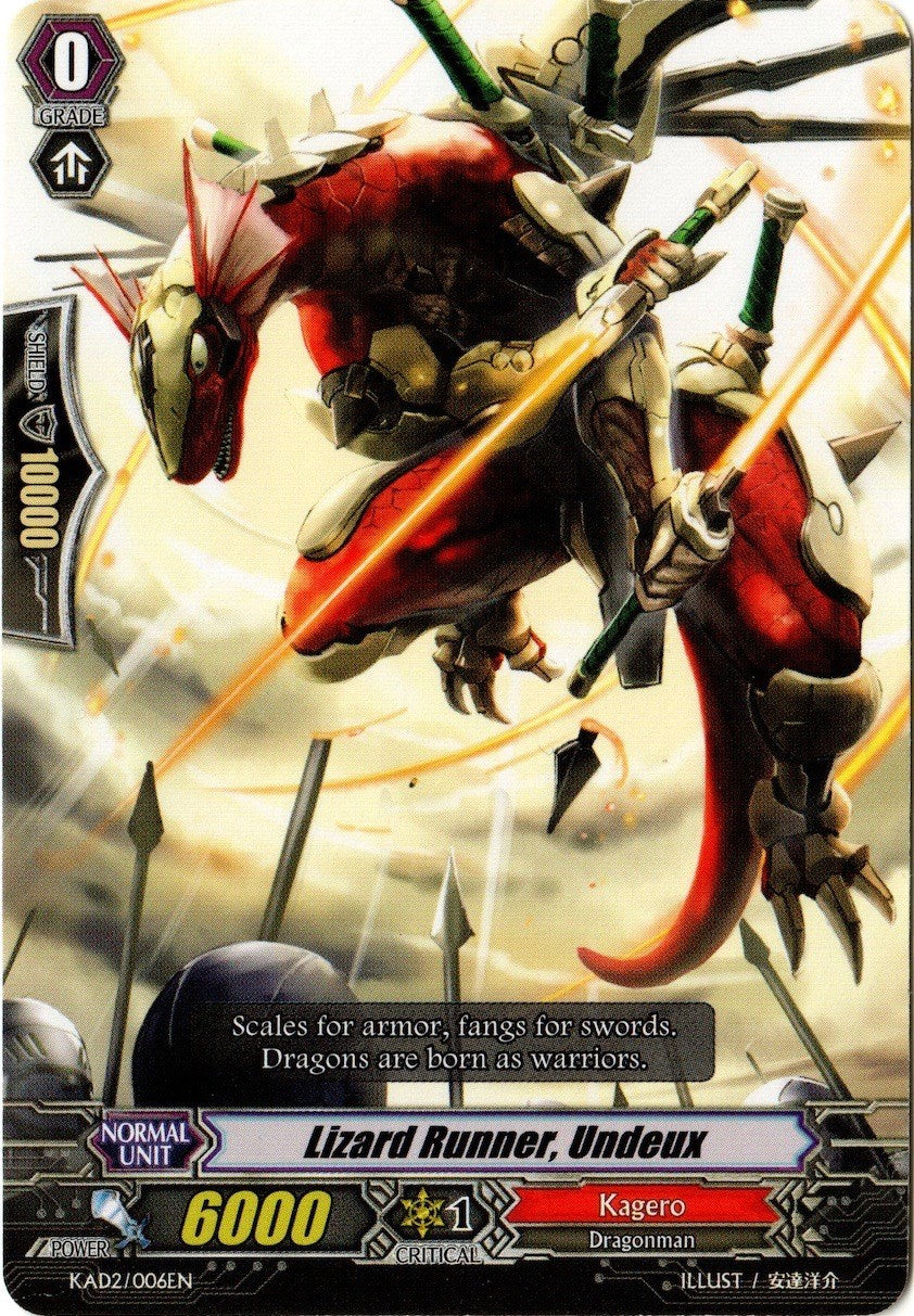 Lizard Runner, Undeux (KAD2/006EN) [Kero Kero Ace Pack] | Pegasus Games WI