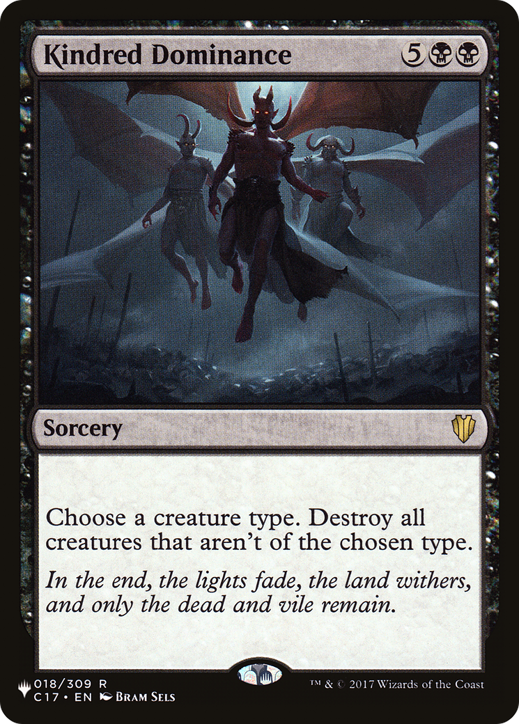 Kindred Dominance [The List] | Pegasus Games WI