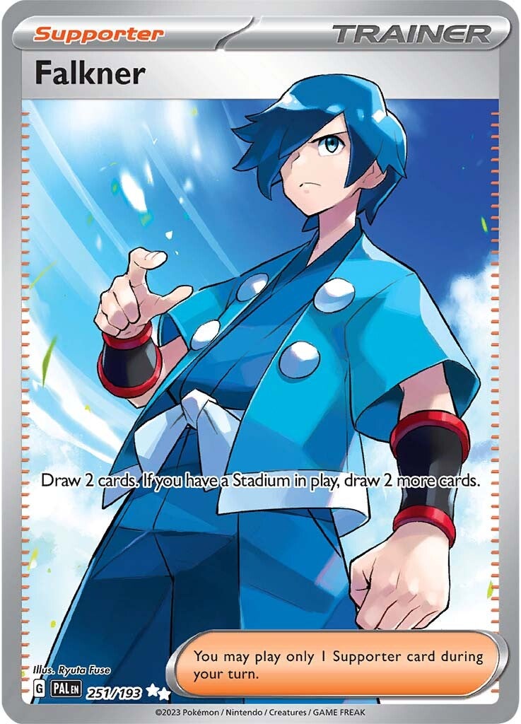 Falkner (251/193) [Scarlet & Violet: Paldea Evolved] | Pegasus Games WI