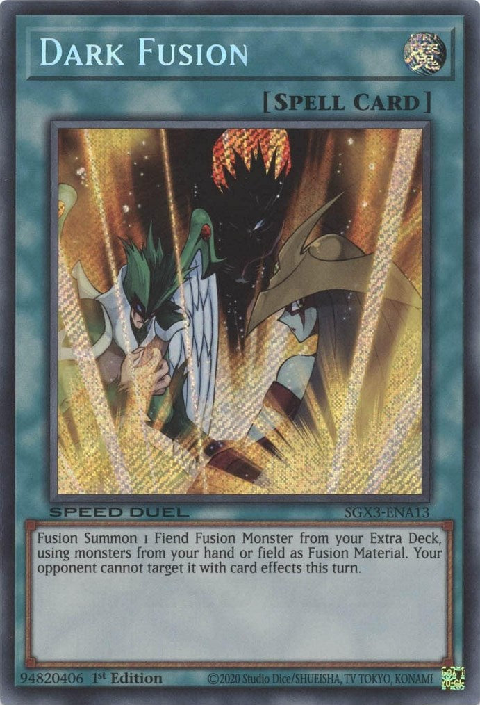 Dark Fusion [SGX3-ENA13] Secret Rare | Pegasus Games WI