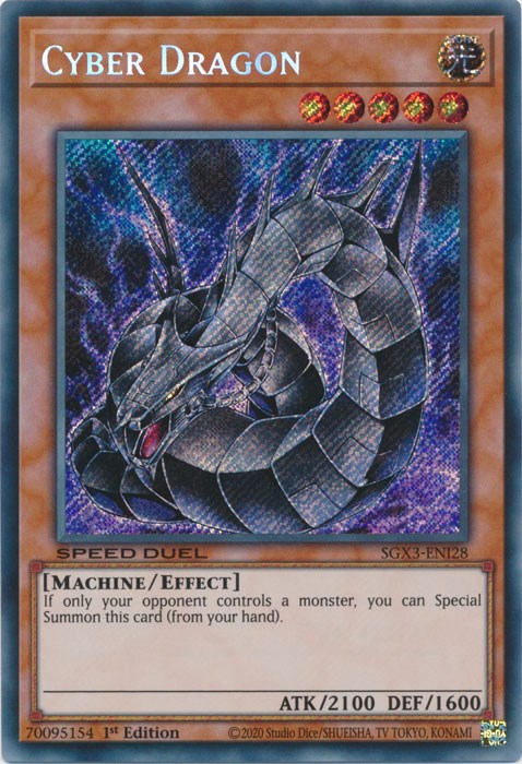 Cyber Dragon [SGX3-ENI28] Secret Rare | Pegasus Games WI