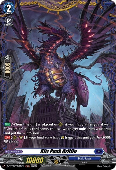 Kitz Peak Griffin (D-BT09/FR09EN) [Dragontree Invasion] | Pegasus Games WI