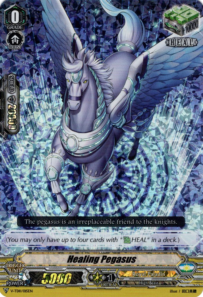 Healing Pegasus (Parallel Foil) (V-TD11/015EN) [Altmile] | Pegasus Games WI
