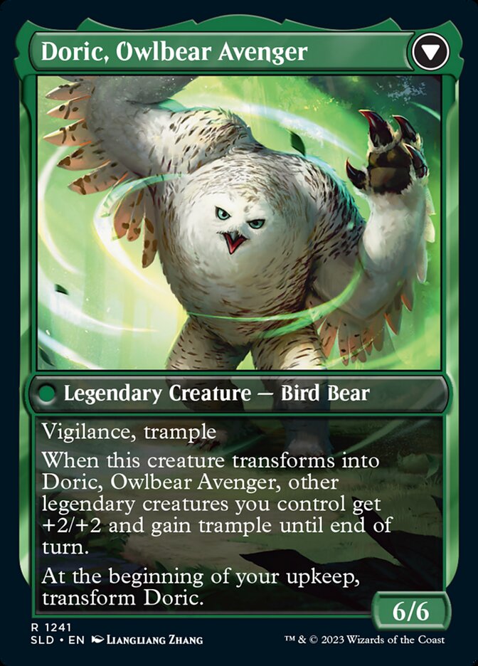 Doric, Nature's Warden // Doric, Owlbear Avenger [Secret Lair Drop Series] | Pegasus Games WI