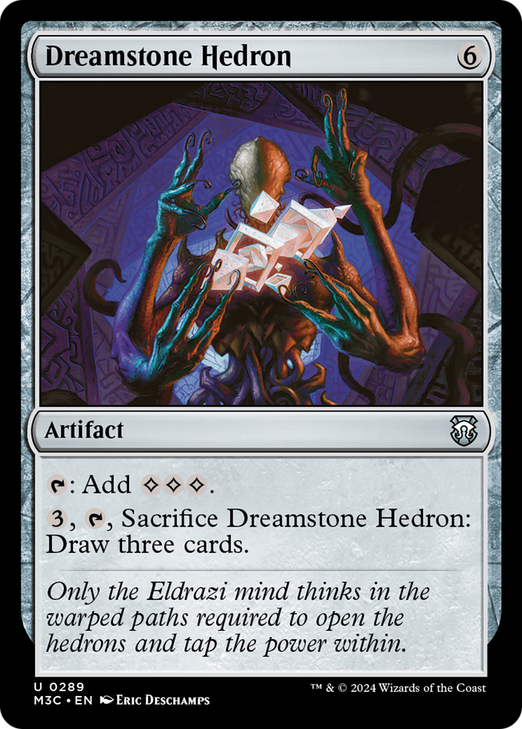 Dreamstone Hedron (Ripple Foil) [Modern Horizons 3 Commander] | Pegasus Games WI