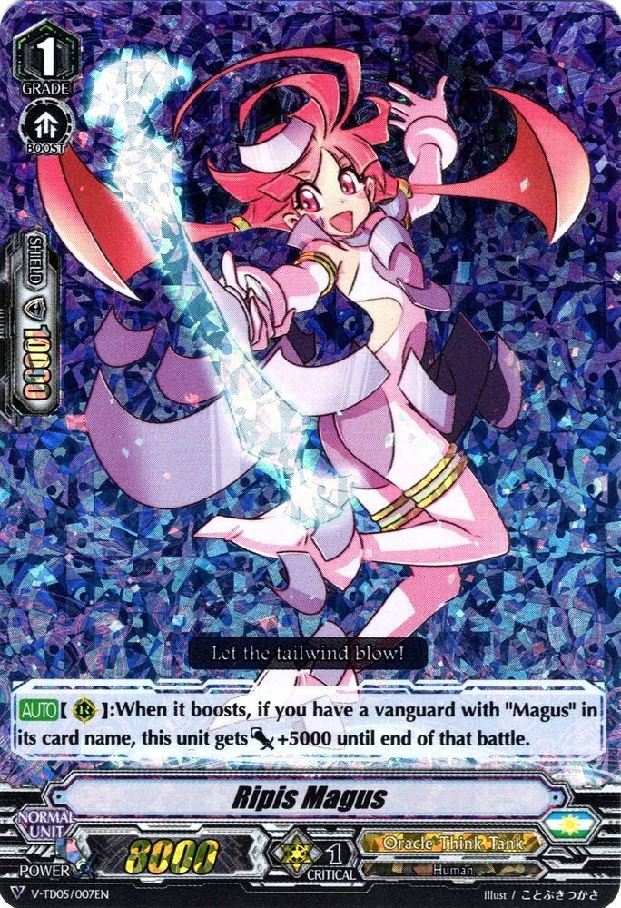 Ripis Magus (Parallel Foil) (V-TD05/007EN) [Misaki Tokura] | Pegasus Games WI