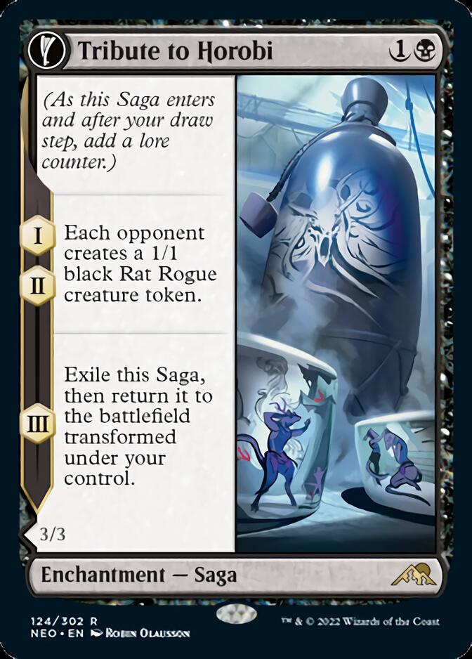 Tribute to Horobi // Echo of Death's Wail [Kamigawa: Neon Dynasty] | Pegasus Games WI