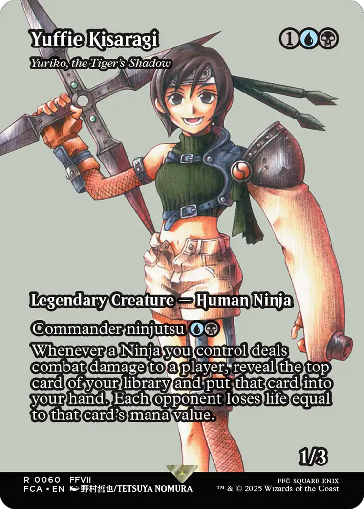 Yuffie Kisaragi - Yuriko, the Tiger's Shadow (Showcase) [FINAL FANTASY : Through the Ages] | Pegasus Games WI