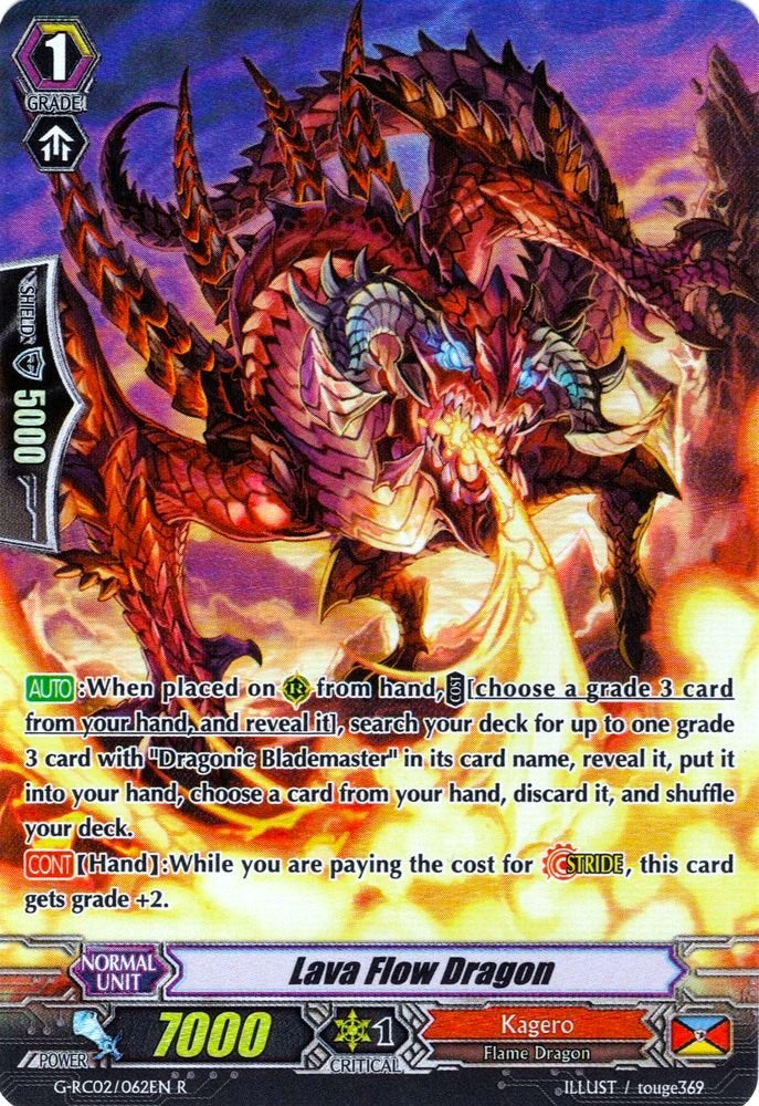 Lava Flow Dragon (G-RC02/062EN) [Revival Collection] | Pegasus Games WI