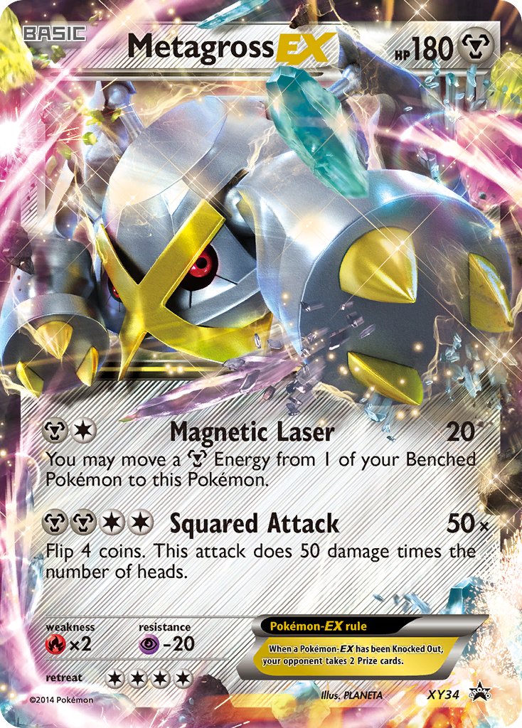Metagross EX (XY34) [XY: Black Star Promos] | Pegasus Games WI