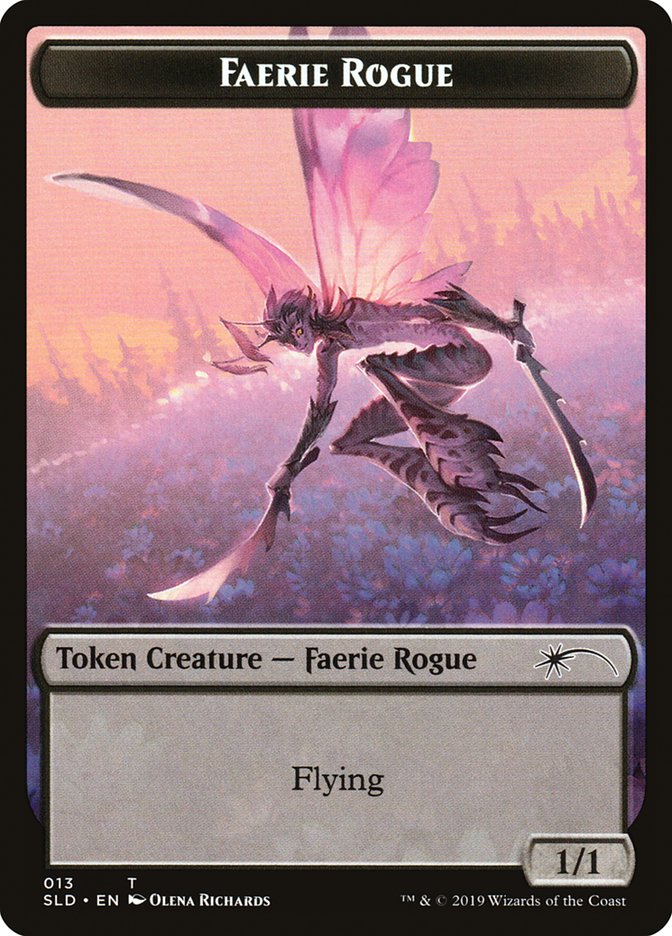 Faerie Rogue Token (013) [Secret Lair Drop Series] | Pegasus Games WI