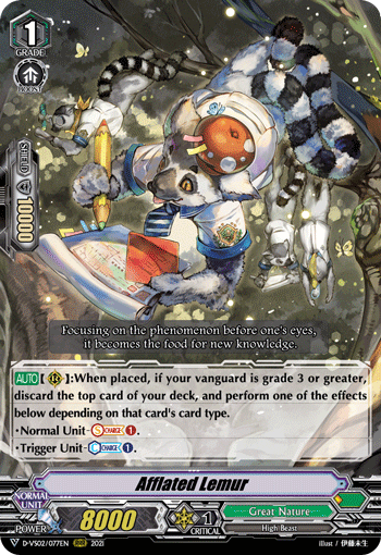 Afflated Lemur (Hot Stamped) (BSF 2021/VGS02EN) [V Promo Cards] | Pegasus Games WI