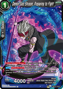 Demon God Shroom, Preparing to Fight (BT17-124) [Ultimate Squad] | Pegasus Games WI