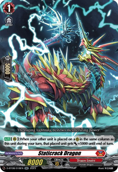 Staticrack Dragon (D-BT08/018EN) [Minerva Rising] | Pegasus Games WI