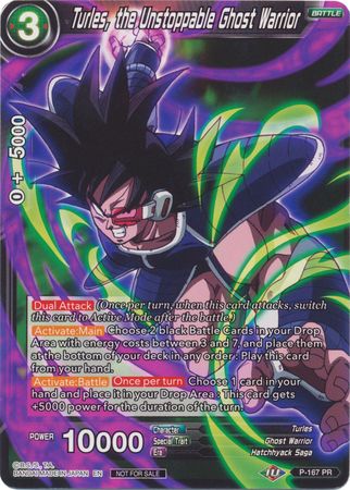 Turles, the Unstoppable Ghost Warrior (P-167) [Promotion Cards] | Pegasus Games WI